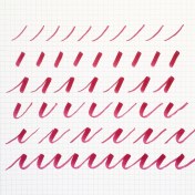 thin to thick strokes