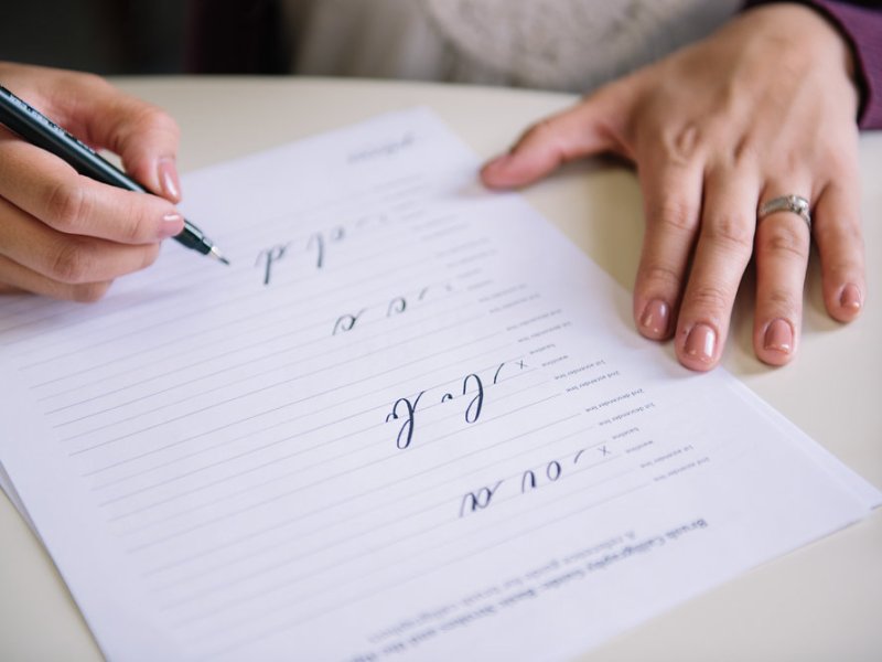 Brush Calligraphy Workshops in Sacramento,&nbsp;California