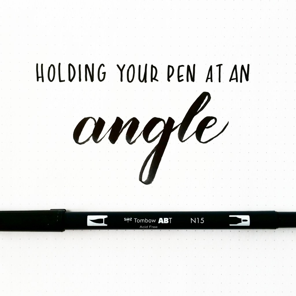 holding pen at right angle