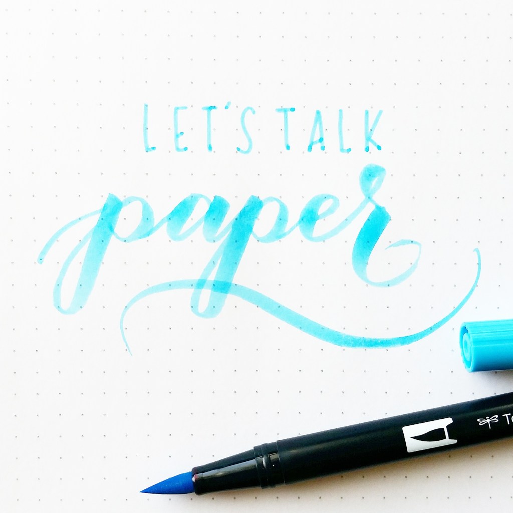 best paper brush calligraphy
