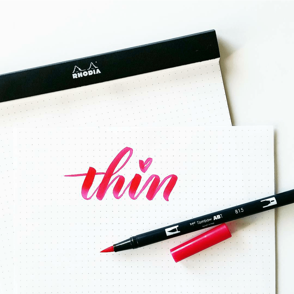 thin strokes