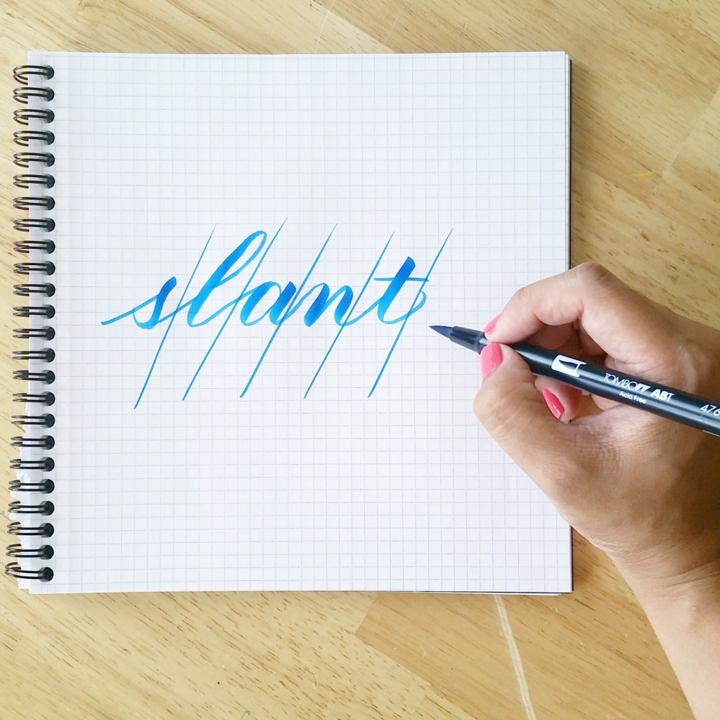 direction your pen is facing