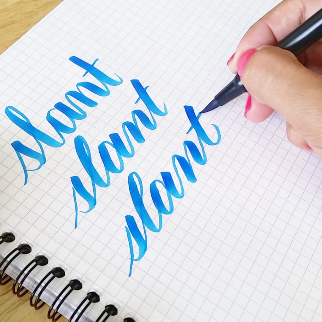 direction your pen is facing