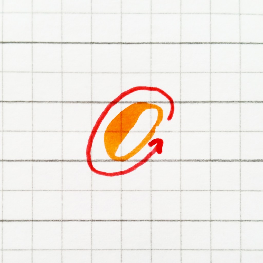 basic strokes: oval