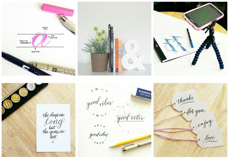 holiday gift guide for the brush calligrapher by pieces