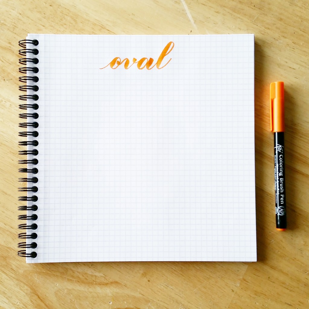 basic strokes: oval