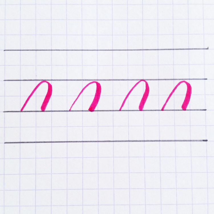 basic strokes: overturn stroke