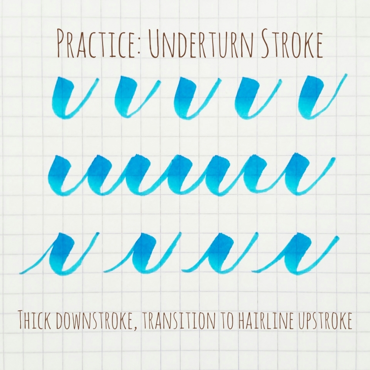 basic strokes: underturn stroke practice drills