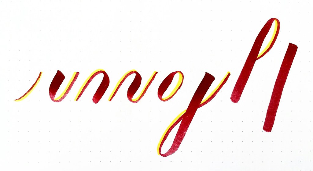 improving thin upstrokes