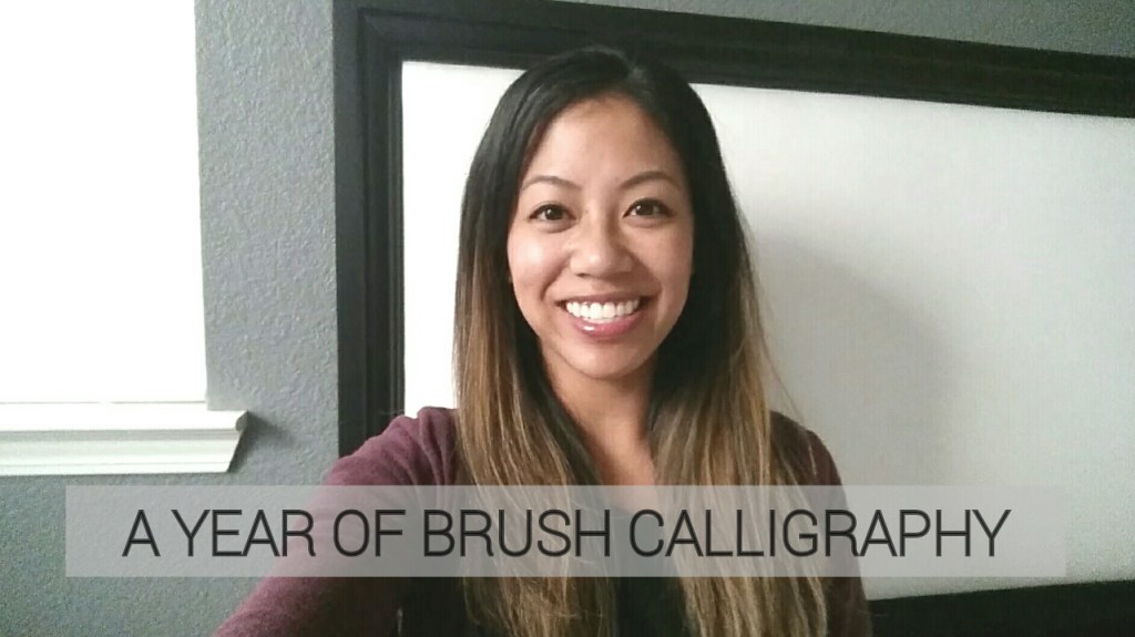 a year of brush calligraph 2015 recap